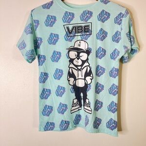 Vibe Kids Graphic Tee - Blue